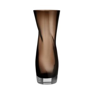 Squeeze Vas 34cm Rökbrun