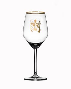 Golden Dream Rosé/Vitvinsglas Gold Edition 40cl