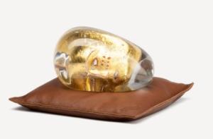 Bertil Vallien Mind Set Gold Huvud 100ex