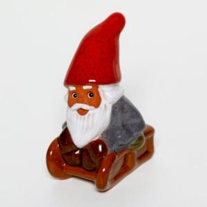 Tomte Med Kälke 11cm