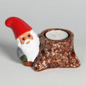 Minitomte Med Stubbe 13cm
