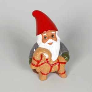 Tomte Med Halmbock 10cm
