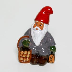 Tomte Med Vedkorg 15cm
