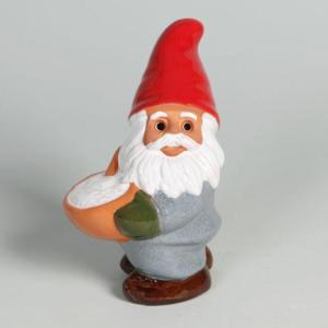 Tomte Med Grötfat 14cm
