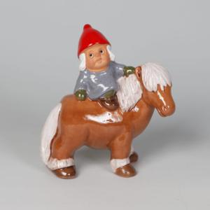 Tomtebarn Med Häst 15cm