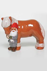 Tomte Matar Häst 20cm
