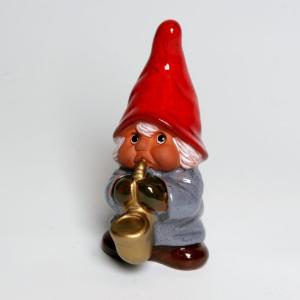 Tomtenisse Med Saxofon 13cm