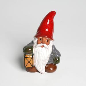 Tomte Med Lykta 15cm