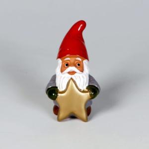 Microtomte Med Guldstjärna 7cm