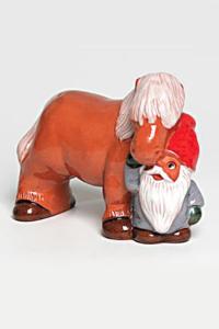 Microtomte Med Häst 8cm