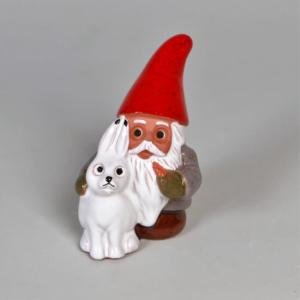 Microtomte Med Vinterhare 7cm