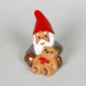 Microtomte Med Teddybjörn 7cm