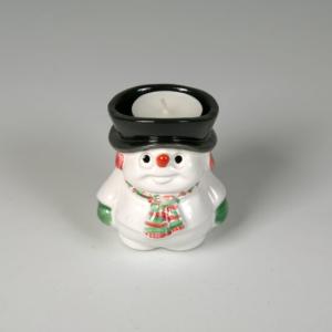 Snögubbe Med Värmeljus 8cm