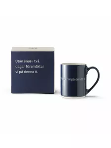 Astrid Lindgren Mugg 35cl "Utan snus i två..."