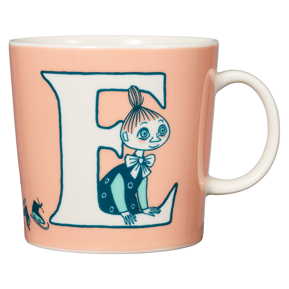 Muminmugg "E" ABC 40cl