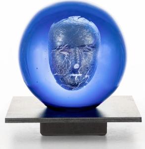 Bertil Vallien Headman Blue