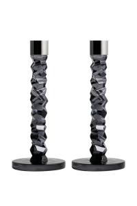 Carat Ljusstake 24,2cm Antracit 2-pack