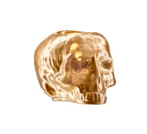 Still Life Skull Ljuslykta 8,5cm Guld