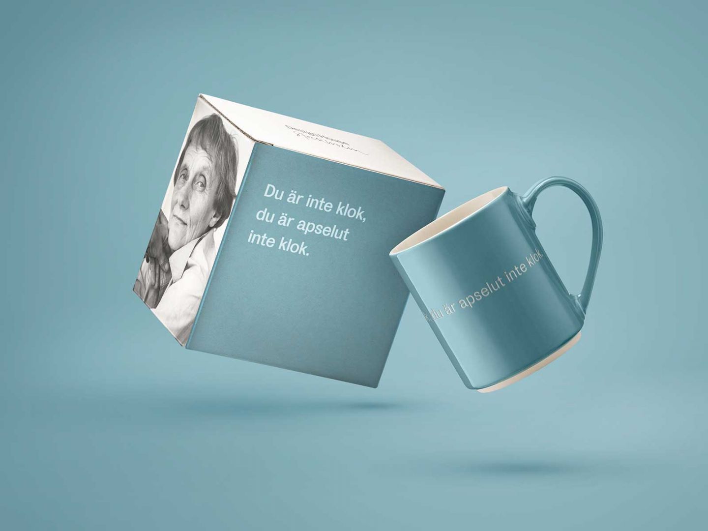 Astrid Lindgren Mugg 35cl "Du är inte klok..."