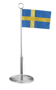 Bernadotte Bordsflagga 39cm