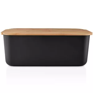 Nordic Kitchen Brödburk Svart/Bambu