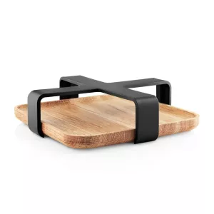 Nordic Kitchen Servetthållare Svart/Bambu