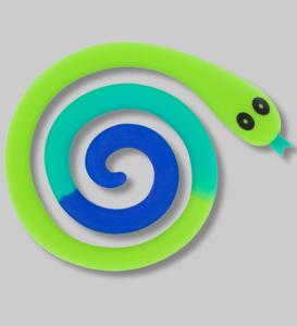 Grytunderlägg Grön/Blå Orm