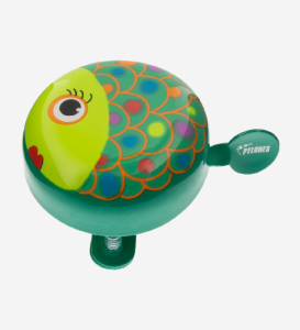 Cykel-Ringklocka Fisk