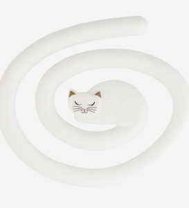 Grytunderlägg Vit Katt