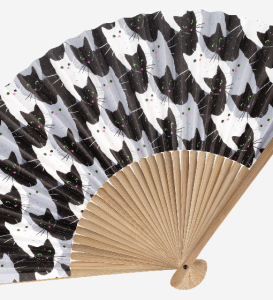 Solfjäder Med Katter