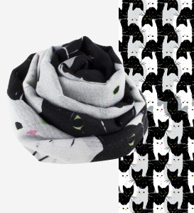 Scarf/Halsduk Katter