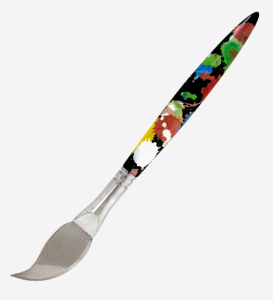 Ostkniv Målarpensel Silverfärgad