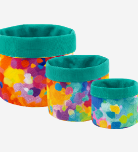 Tygkorg 3-pack Palett