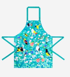 Förkläde Med Fåglar