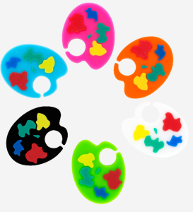 Glasmarkörer Palett