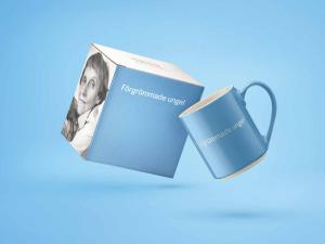 Astrid Lindgren Mugg 35cl "Förgrömmade unge!"