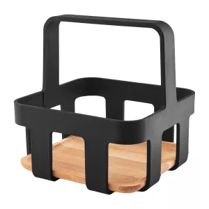 Nordic Kitchen Bordsförvaring Svart/Bambu