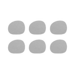 Raw Glasunderlägg Ljusgrå 6-pack