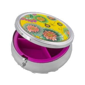 Pillerask Gul Med Dahlior