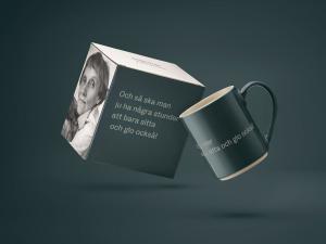 Astrid Lindgren Mugg 35cl "Och så ska man ju ha några stunder..."