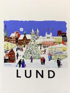 Handduk Maj-Lis Tengblad Vintermotiv