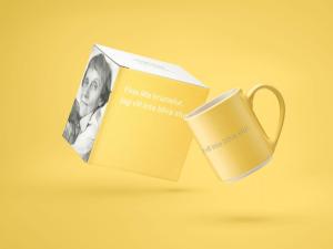 Astrid Lindgren Mugg 35cl "Fina lilla krumelur..."