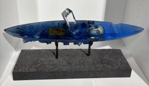 Bertil Vallien Båt Unik 54cm