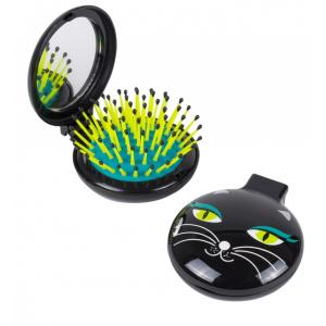 Hårborste Med Spegel Katt