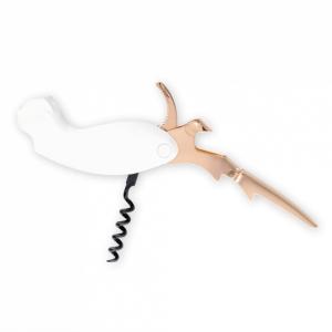 Vinöppnare Katt Vit