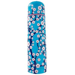Termos 50cl Blå Med Körsbärsblommor