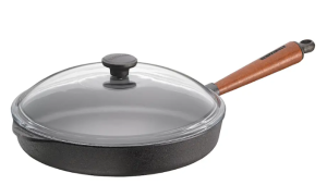 Traktörpanna Med Glaslock 28cm