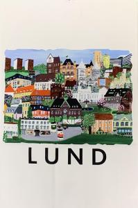 Handduk Maj-Lis Tengblad Vårmotiv