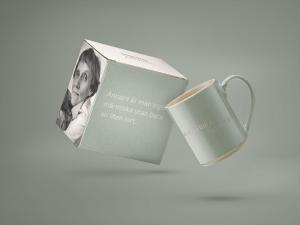Astrid Lindgren Mugg 35cl "Annars är man ingen människa..."