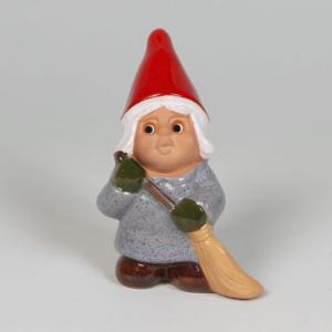 Minigumma Med Kvast 11cm